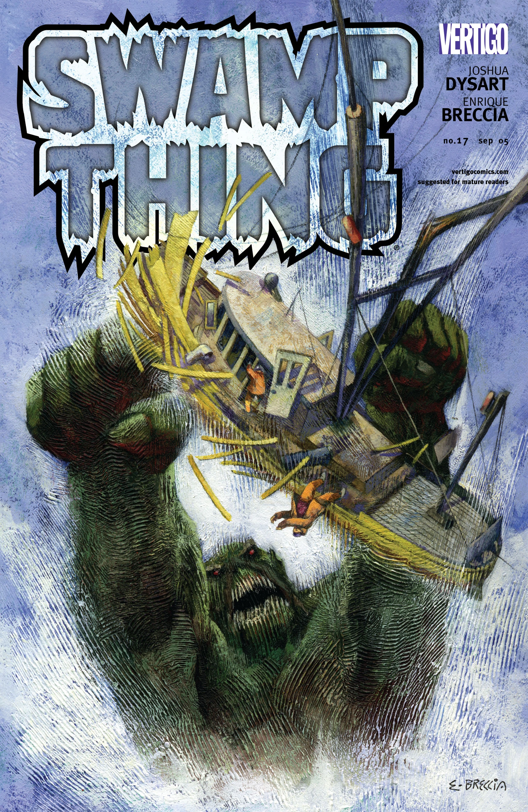 Swamp Thing #17 (DC, 2005 — Cover A) cover